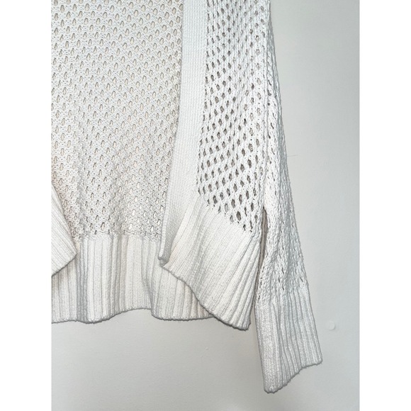 ABERCROMBIE & FITCH Crochet Open Front Knit Cardigan $70 Sweater NWT | Medium - Picture 12 of 14